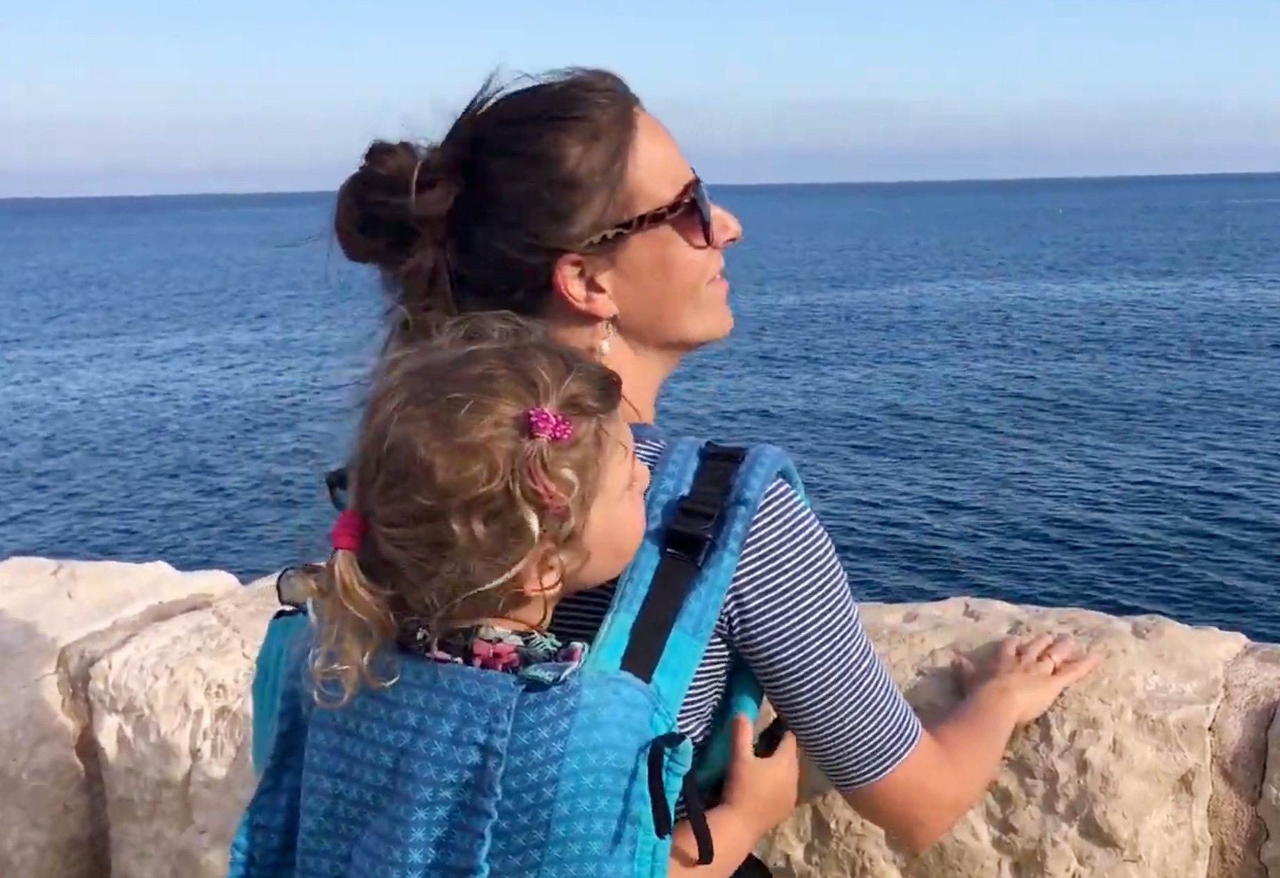 Bára Kalvach Frydrych s dcerou — máma dvou dětí a učitelka španělštiny